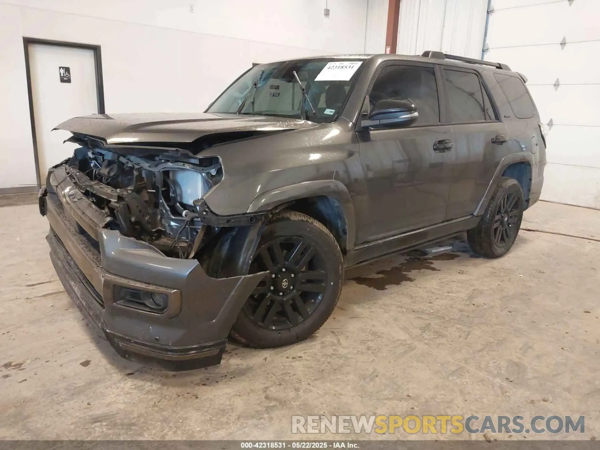 2 Photograph of a damaged car JTEBU5JR1L5815852 TOYOTA 4RUNNER 2020