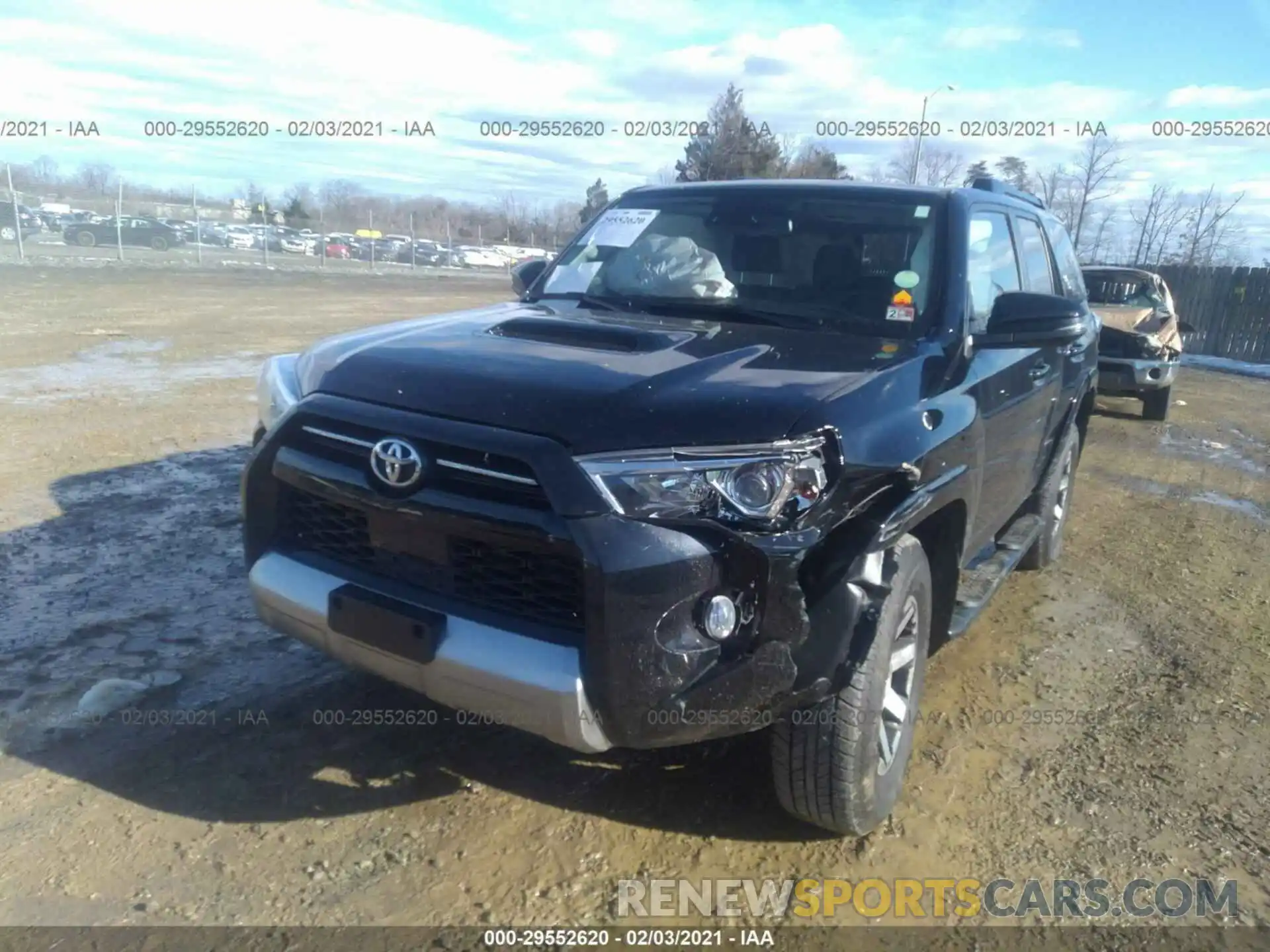 6 Photograph of a damaged car JTEBU5JR2L5773398 TOYOTA 4RUNNER 2020