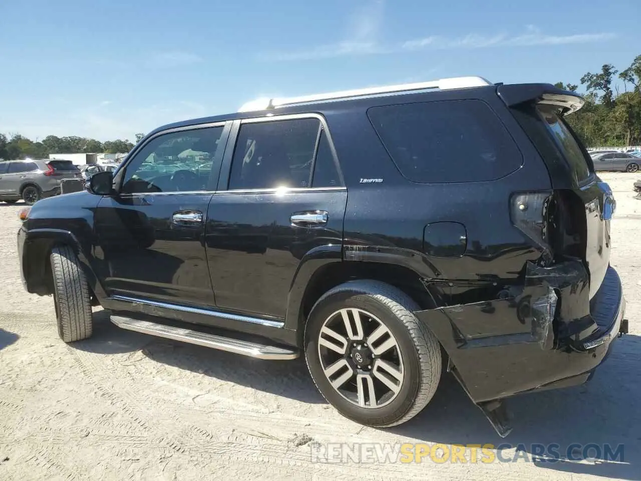 2 Photograph of a damaged car JTEBU5JR2L5815567 TOYOTA 4RUNNER 2020