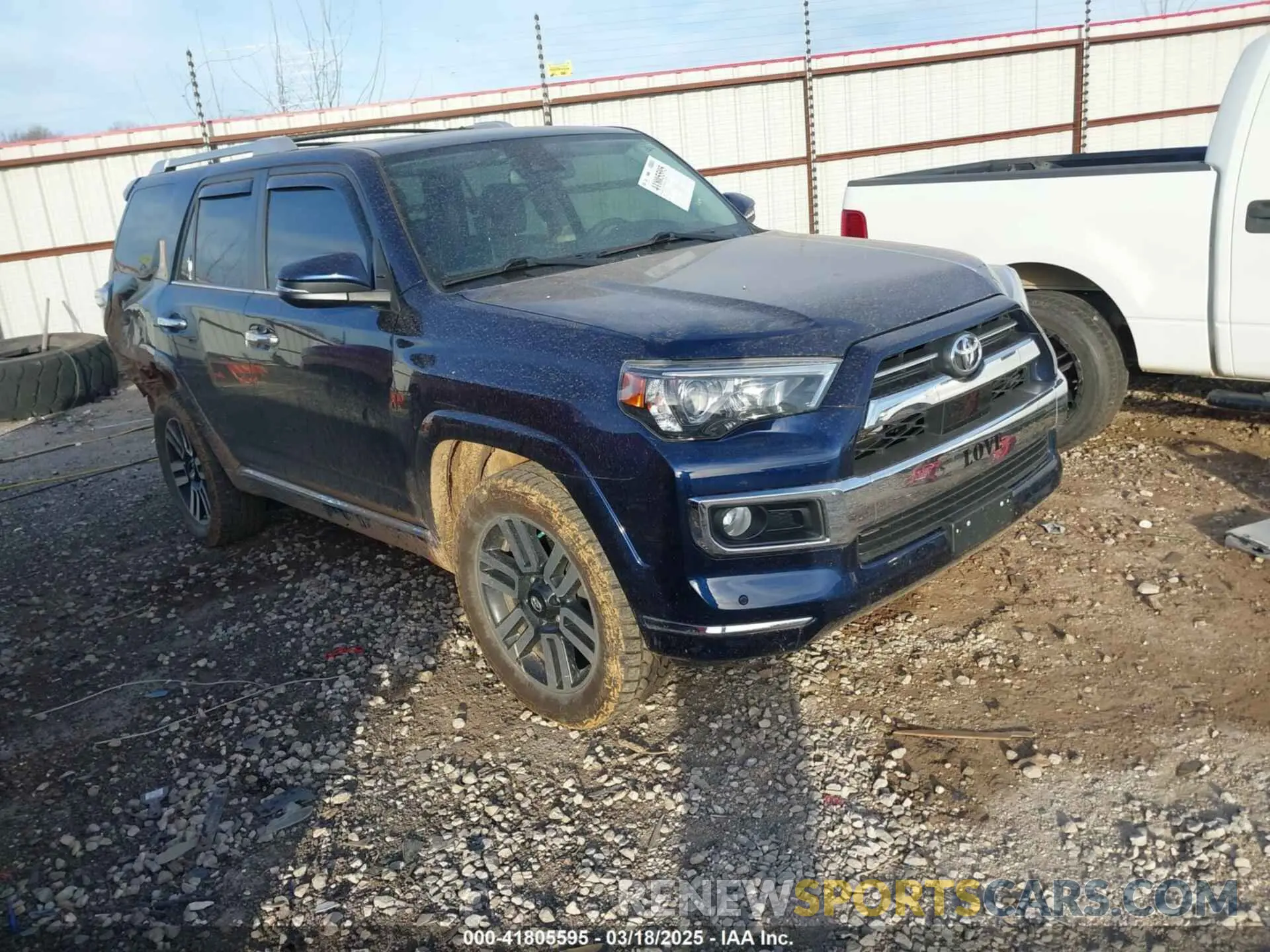 1 Photograph of a damaged car JTEBU5JR2L5830456 TOYOTA 4RUNNER 2020