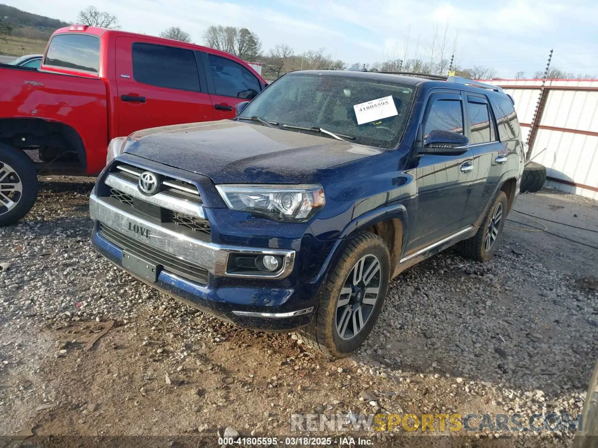 2 Photograph of a damaged car JTEBU5JR2L5830456 TOYOTA 4RUNNER 2020