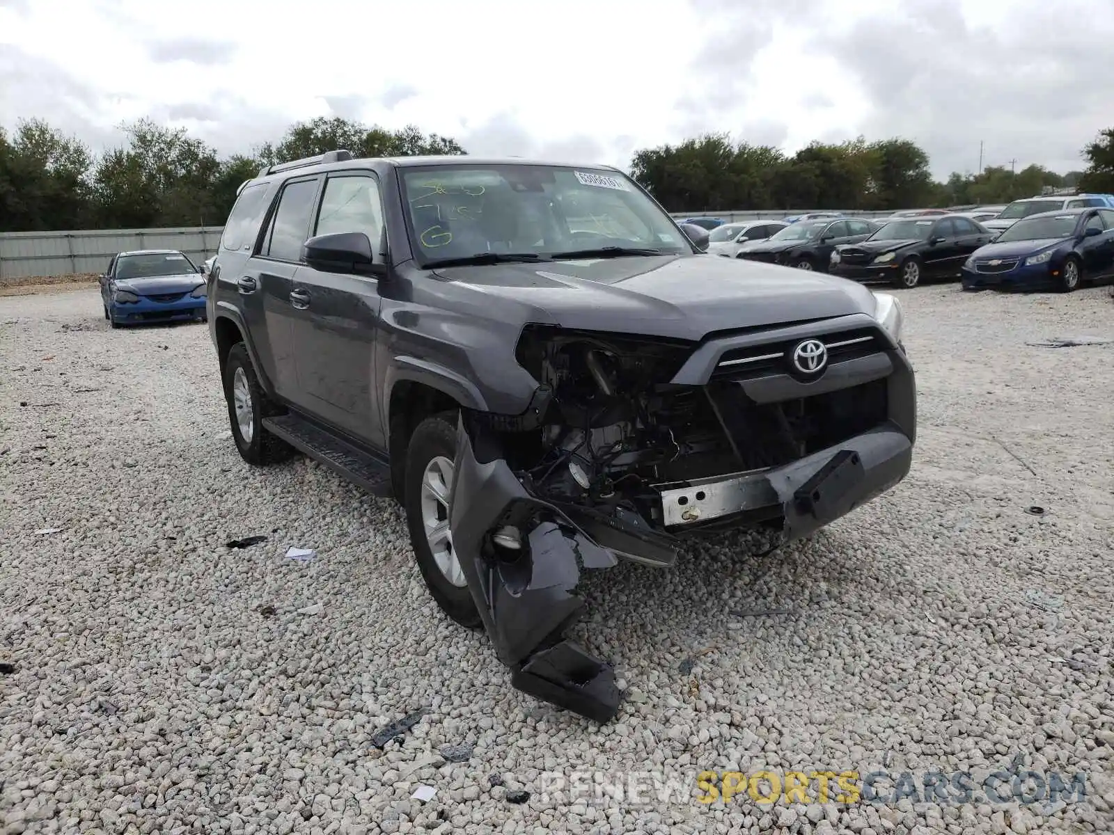 9 Photograph of a damaged car JTEBU5JR3L5737588 TOYOTA 4RUNNER 2020