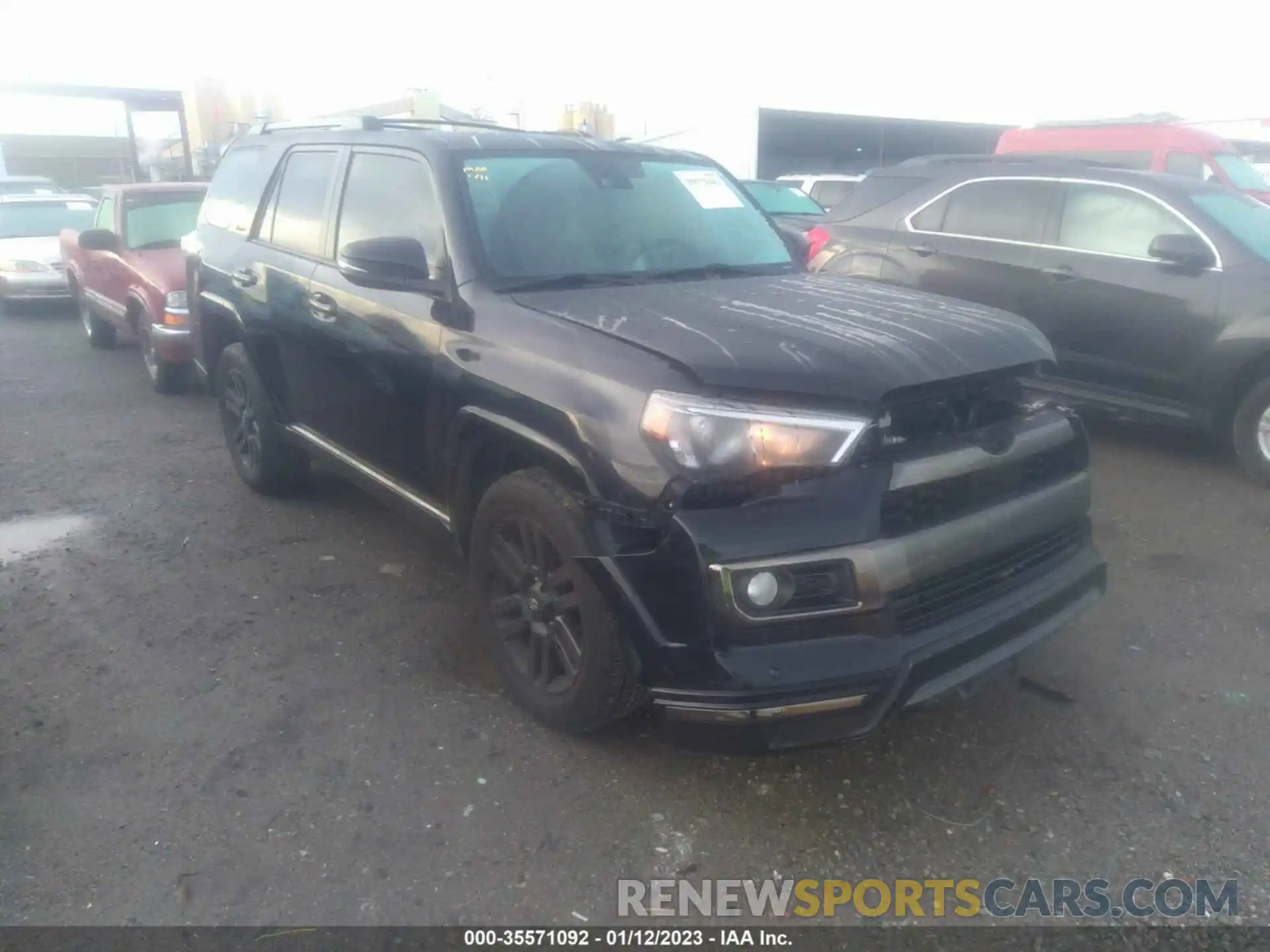 1 Photograph of a damaged car JTEBU5JR3L5745917 TOYOTA 4RUNNER 2020