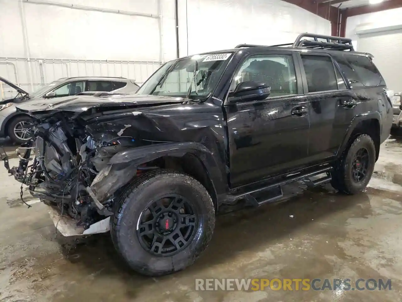 1 Photograph of a damaged car JTEBU5JR3L5766377 TOYOTA 4RUNNER 2020