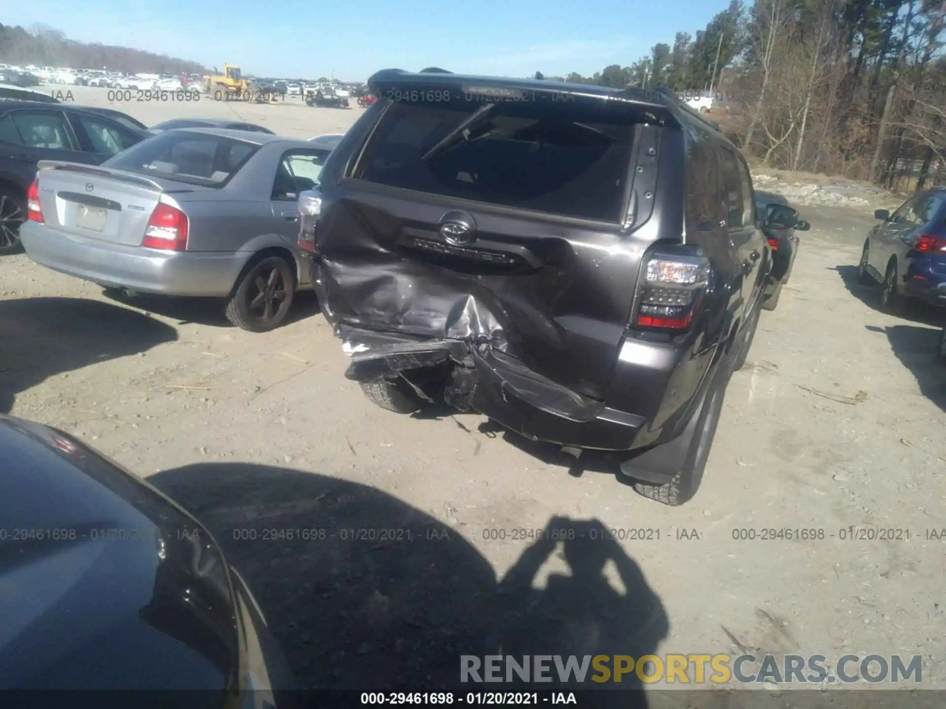 6 Photograph of a damaged car JTEBU5JR3L5790100 TOYOTA 4RUNNER 2020