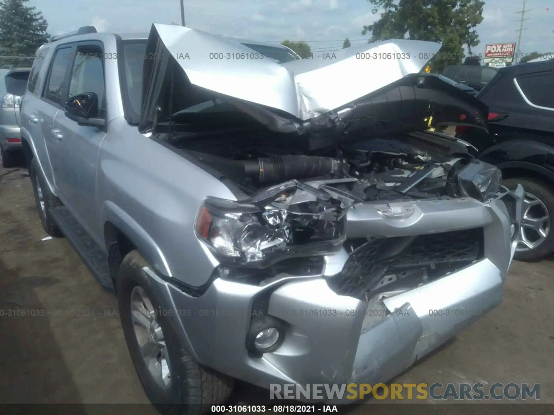 6 Photograph of a damaged car JTEBU5JR3L5797516 TOYOTA 4RUNNER 2020