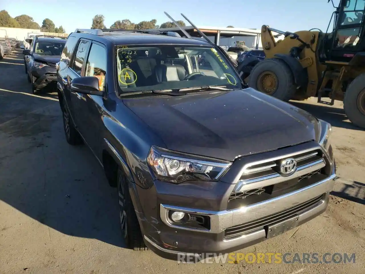 1 Photograph of a damaged car JTEBU5JR3L5797628 TOYOTA 4RUNNER 2020