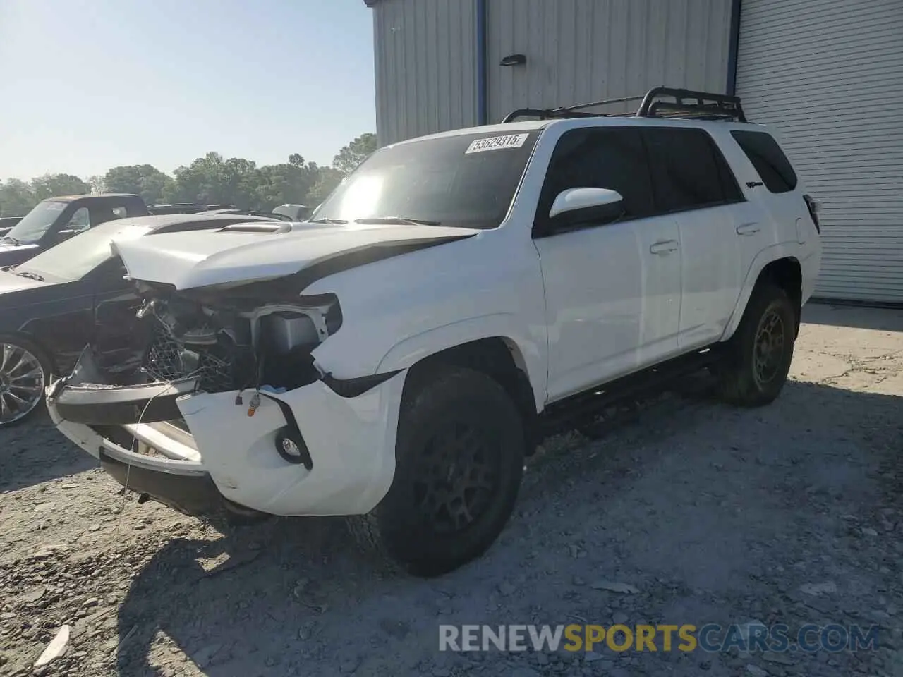1 Photograph of a damaged car JTEBU5JR3L5825735 TOYOTA 4RUNNER 2020