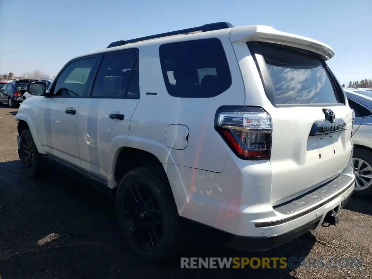 3 Photograph of a damaged car JTEBU5JR4L5769336 TOYOTA 4RUNNER 2020