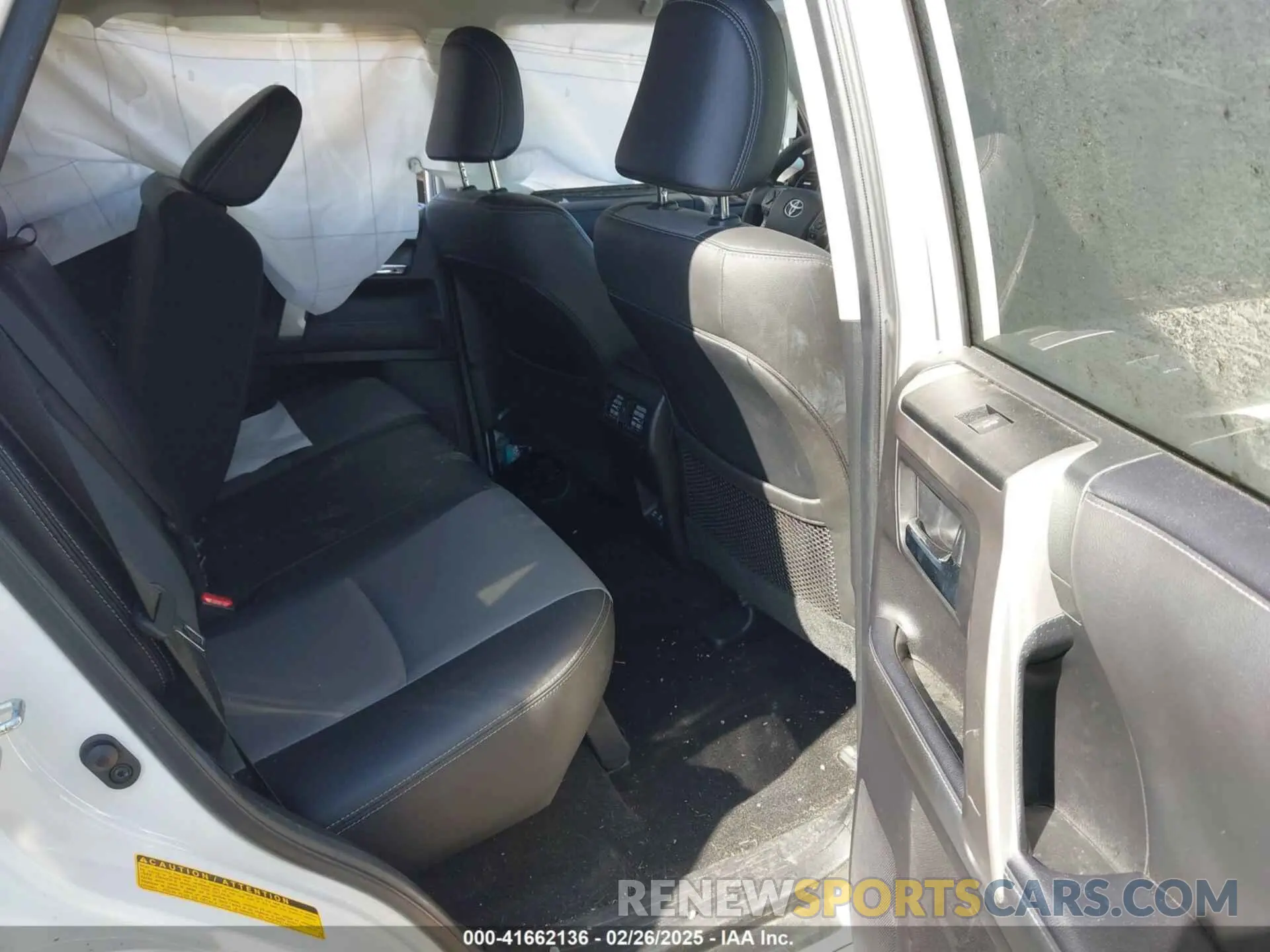 8 Photograph of a damaged car JTEBU5JR4L5821340 TOYOTA 4RUNNER 2020