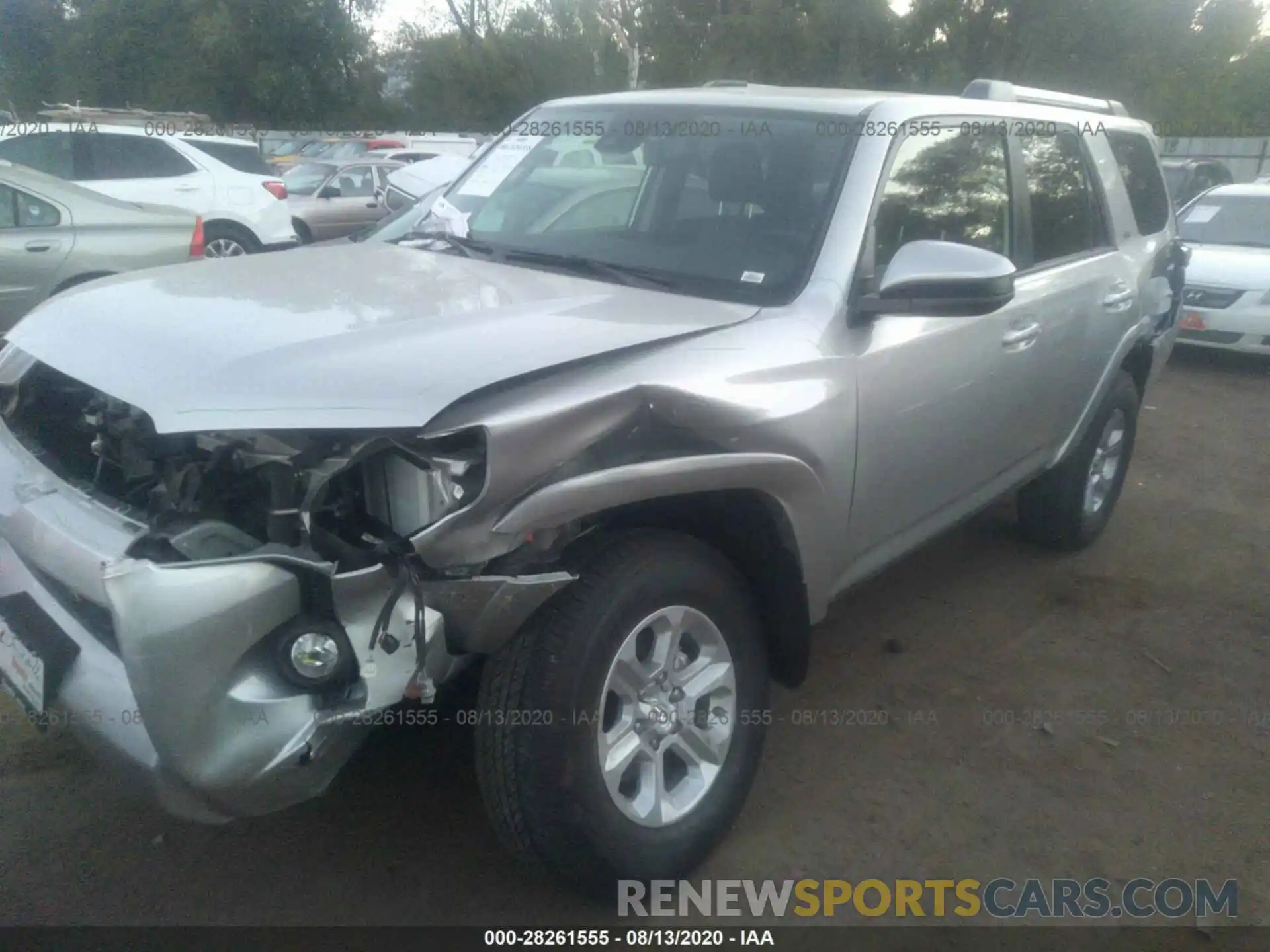 6 Photograph of a damaged car JTEBU5JR5L5760337 TOYOTA 4RUNNER 2020