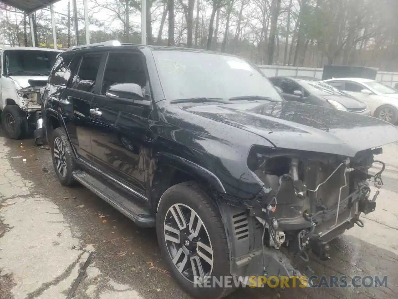 1 Photograph of a damaged car JTEBU5JR5L5768695 TOYOTA 4RUNNER 2020