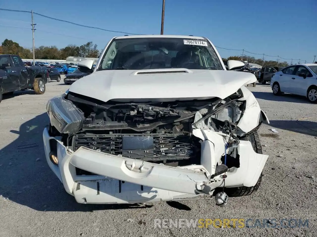 5 Photograph of a damaged car JTEBU5JR5L5769491 TOYOTA 4RUNNER 2020
