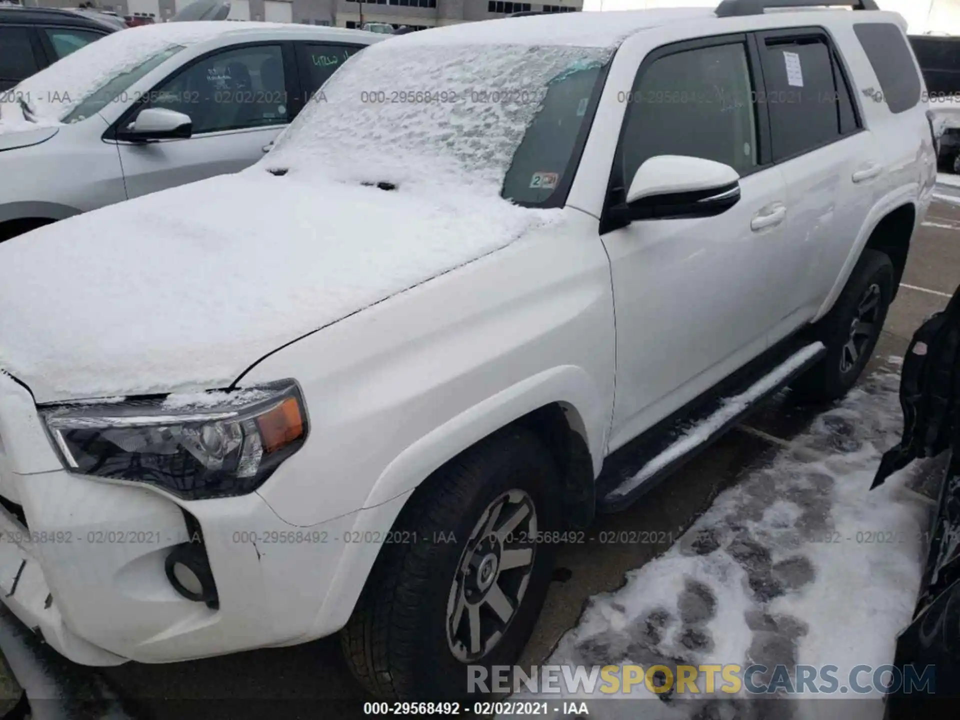 16 Photograph of a damaged car JTEBU5JR5L5785089 TOYOTA 4RUNNER 2020