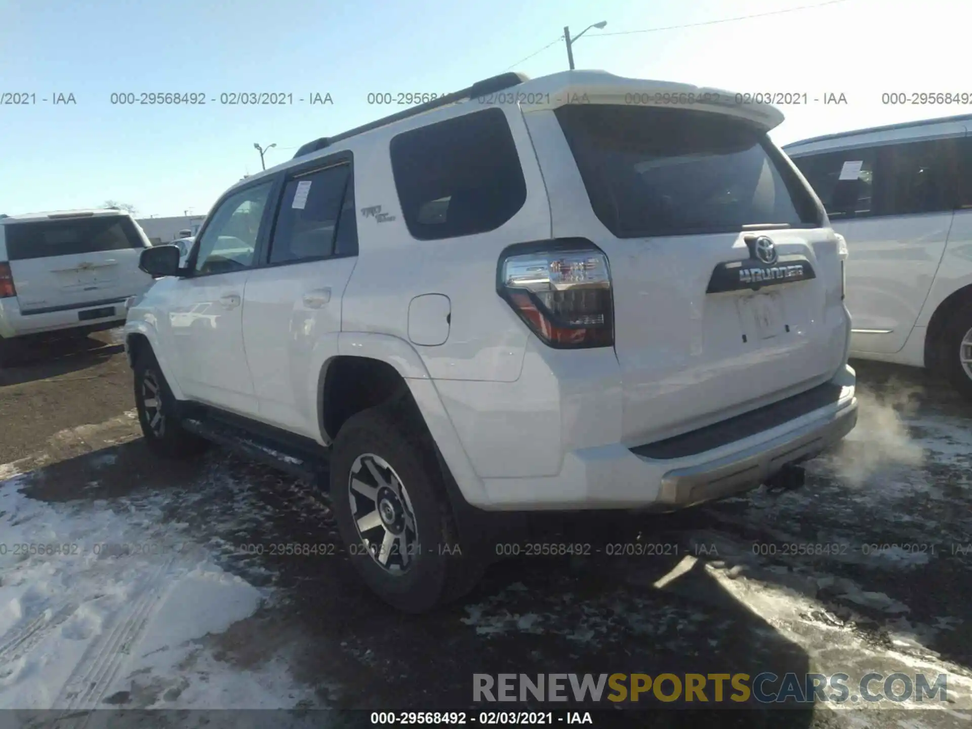 3 Photograph of a damaged car JTEBU5JR5L5785089 TOYOTA 4RUNNER 2020