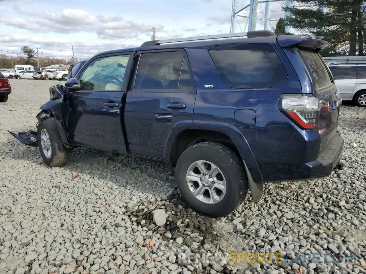 2 Photograph of a damaged car JTEBU5JR5L5812095 TOYOTA 4RUNNER 2020