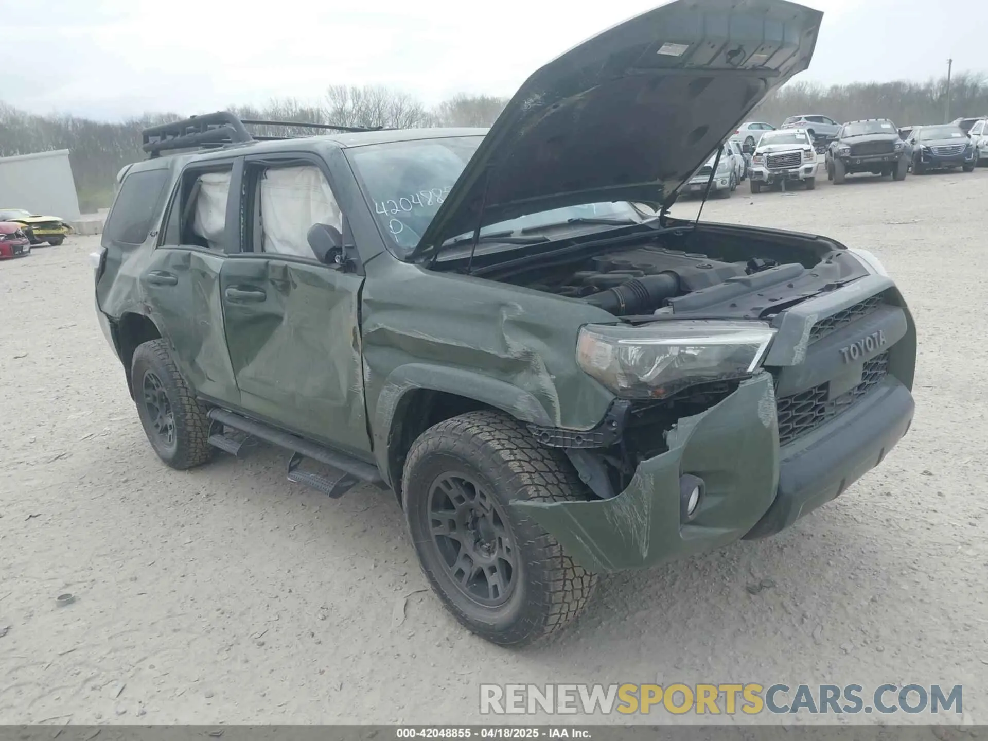 6 Photograph of a damaged car JTEBU5JR5L5820987 TOYOTA 4RUNNER 2020