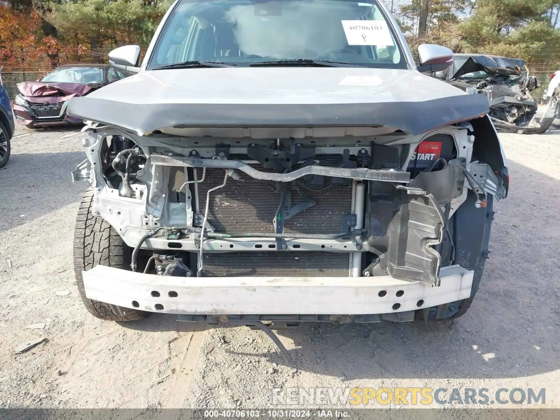 6 Photograph of a damaged car JTEBU5JR5L5833450 TOYOTA 4RUNNER 2020