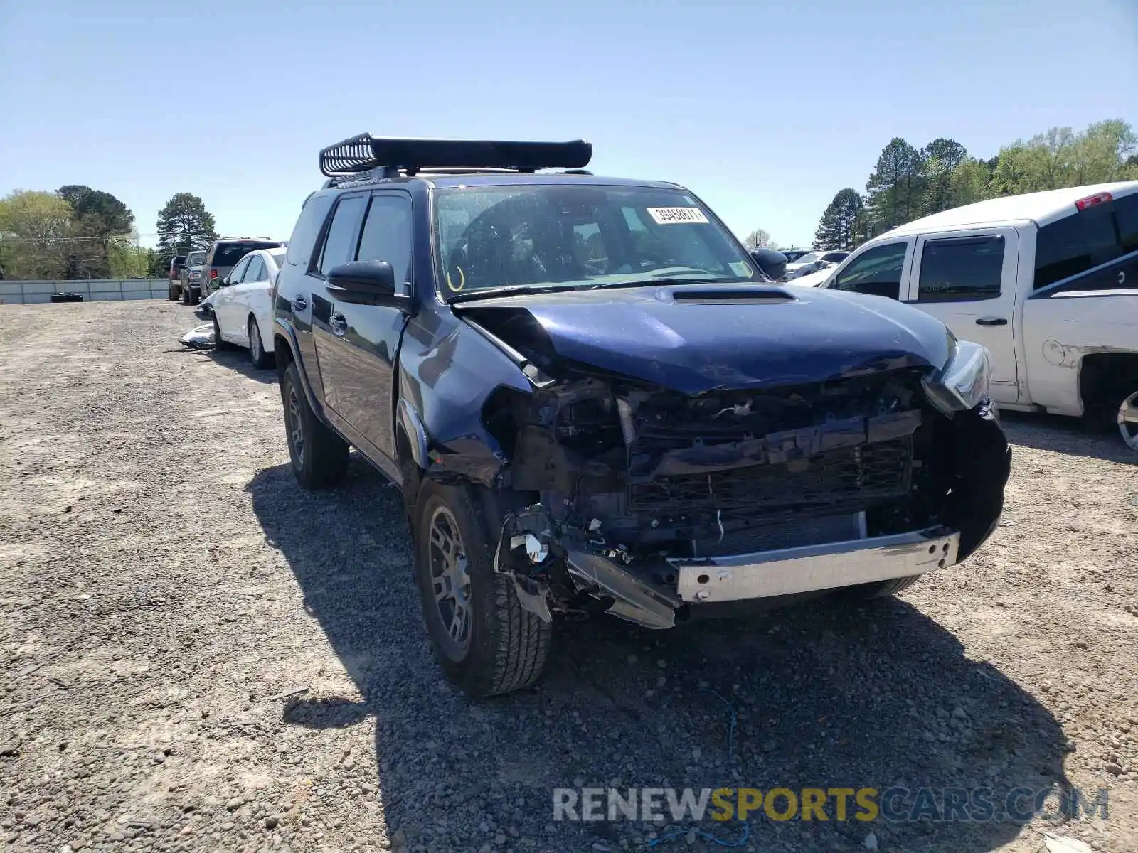 1 Photograph of a damaged car JTEBU5JR6L5774702 TOYOTA 4RUNNER 2020