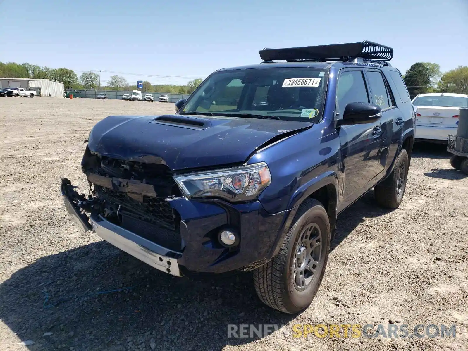 2 Photograph of a damaged car JTEBU5JR6L5774702 TOYOTA 4RUNNER 2020