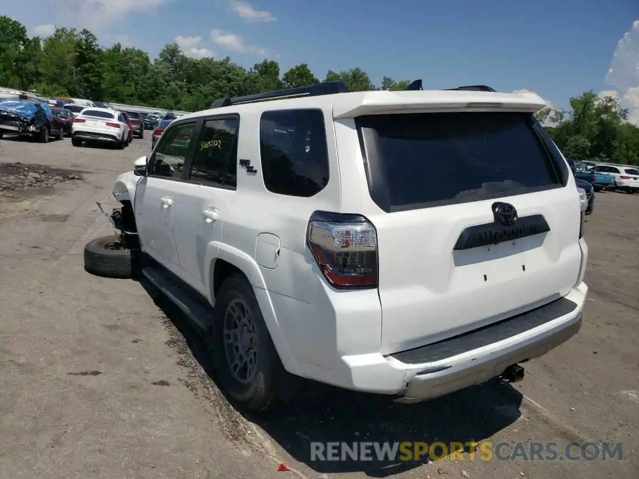 3 Photograph of a damaged car JTEBU5JR7L5760159 TOYOTA 4RUNNER 2020