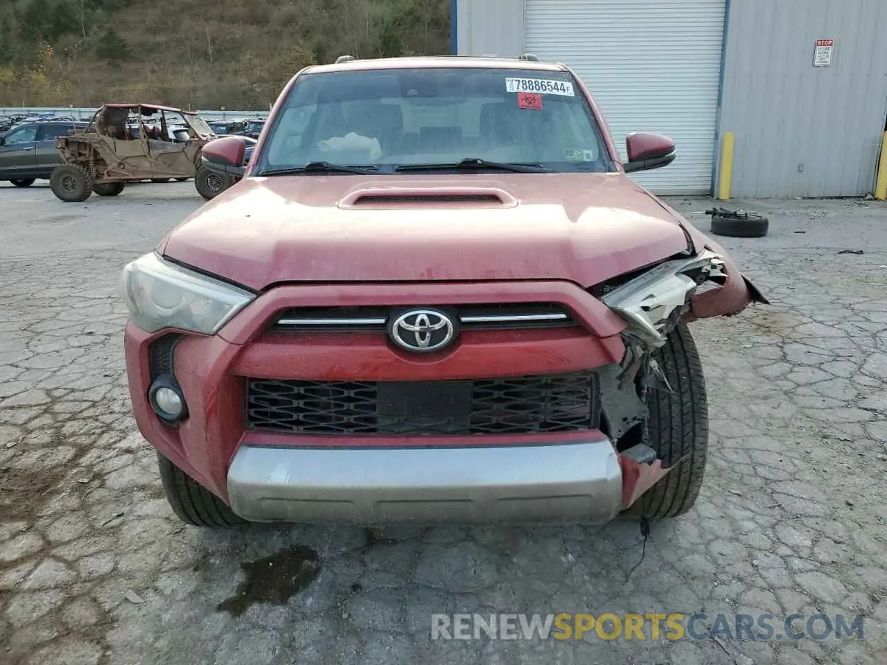 5 Photograph of a damaged car JTEBU5JR7L5766673 TOYOTA 4RUNNER 2020