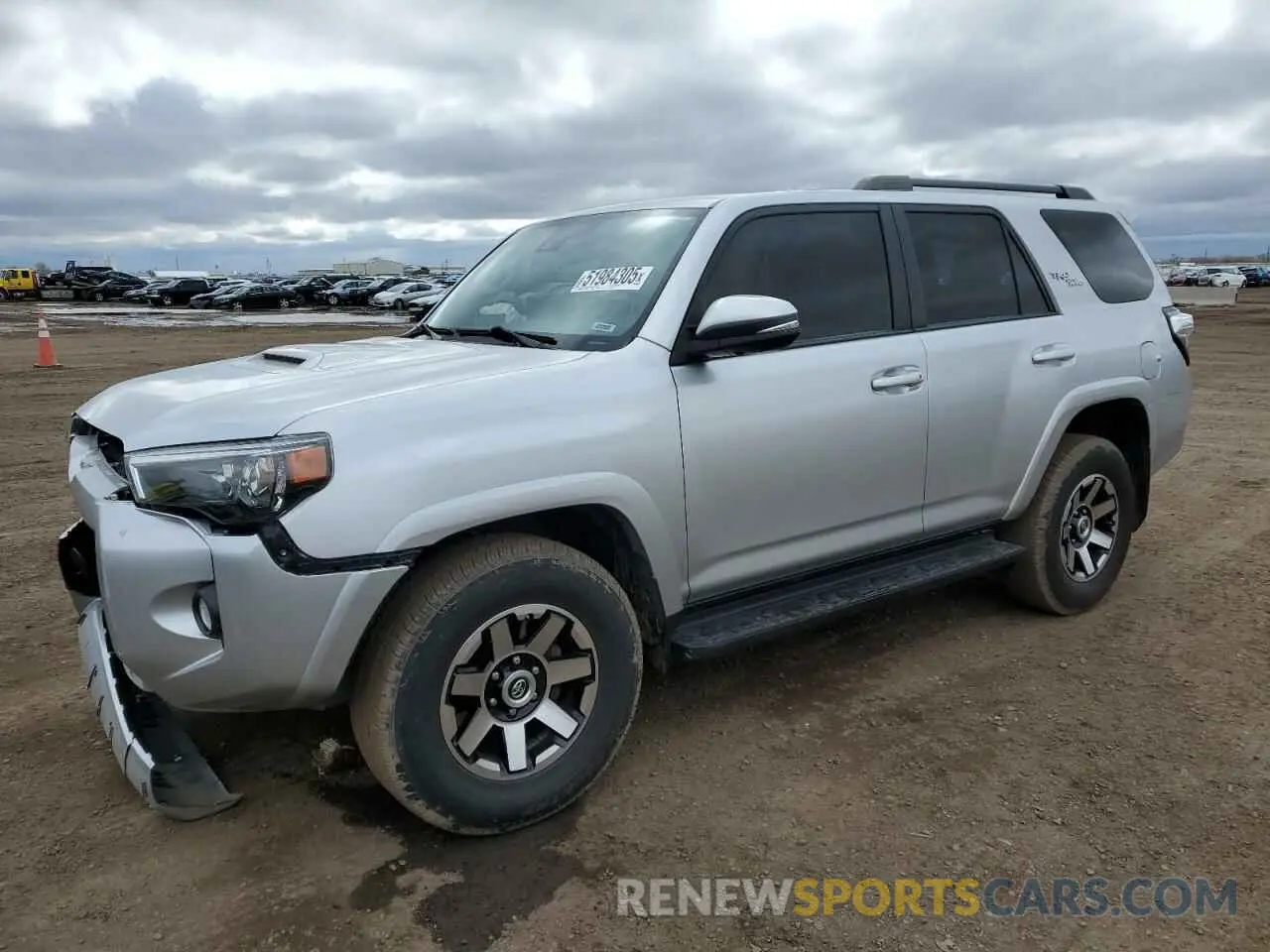 1 Photograph of a damaged car JTEBU5JR7L5776247 TOYOTA 4RUNNER 2020