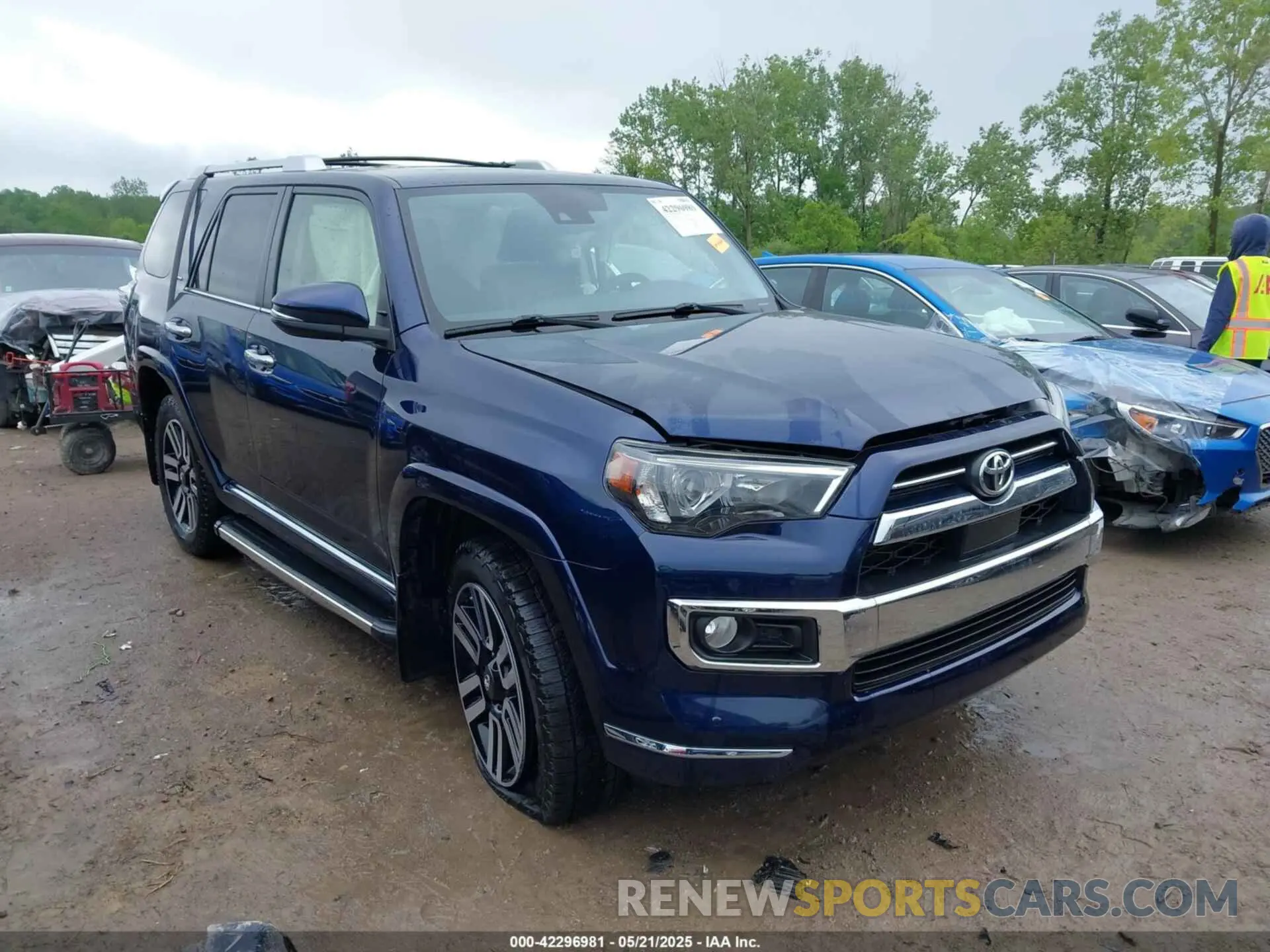1 Photograph of a damaged car JTEBU5JR7L5789838 TOYOTA 4RUNNER 2020