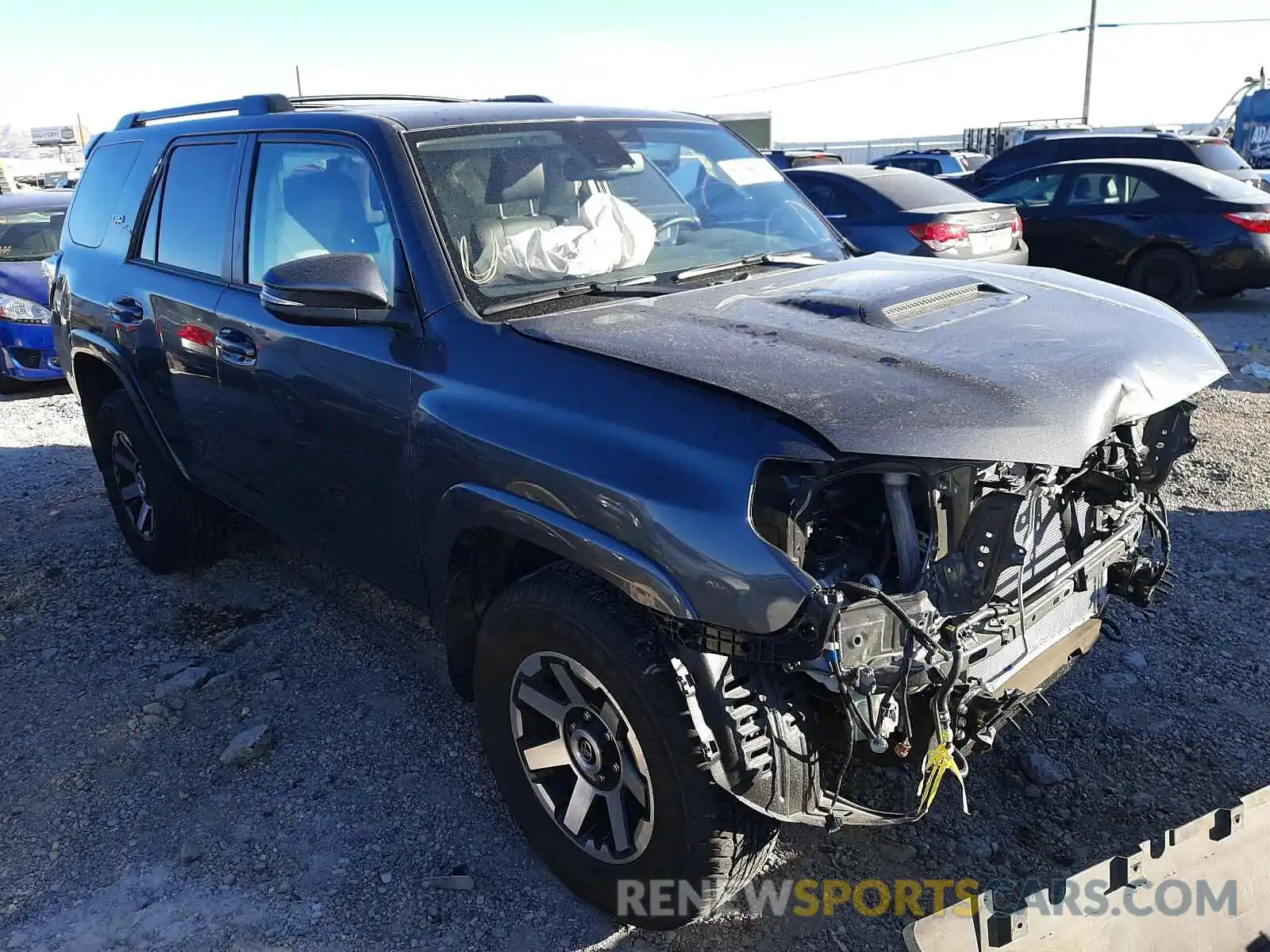 1 Photograph of a damaged car JTEBU5JR7L5802782 TOYOTA 4RUNNER 2020