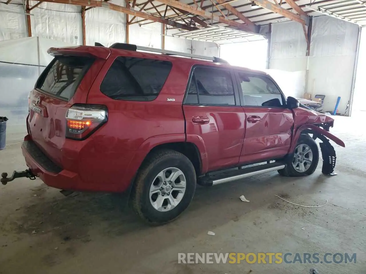 3 Photograph of a damaged car JTEBU5JR7L5805777 TOYOTA 4RUNNER 2020