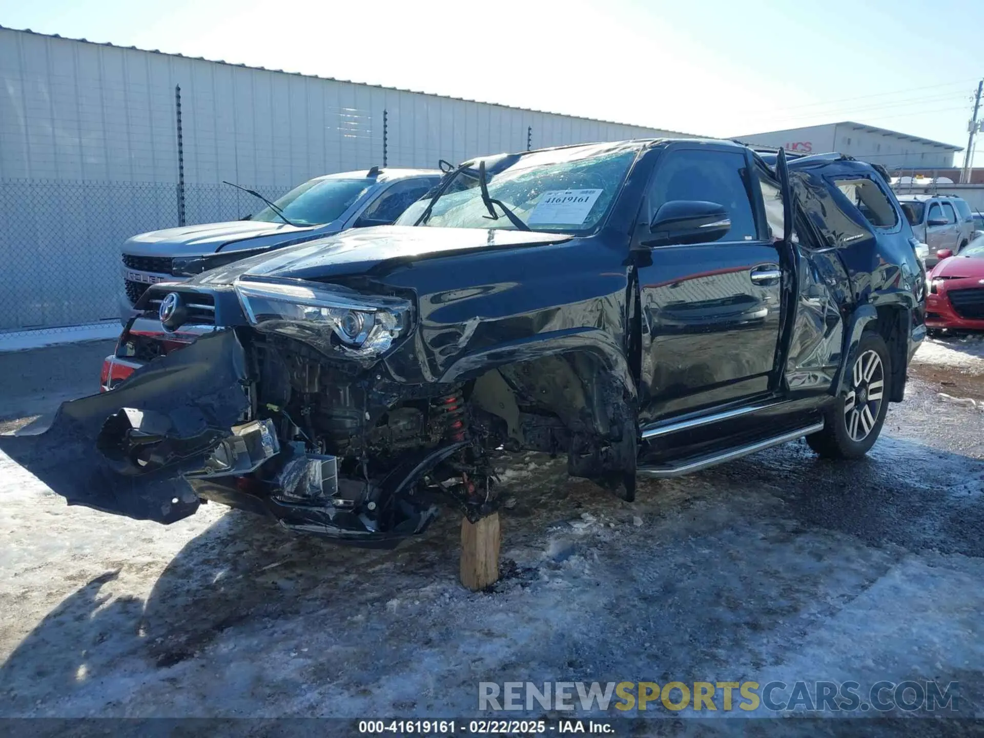 2 Photograph of a damaged car JTEBU5JR7L5829402 TOYOTA 4RUNNER 2020