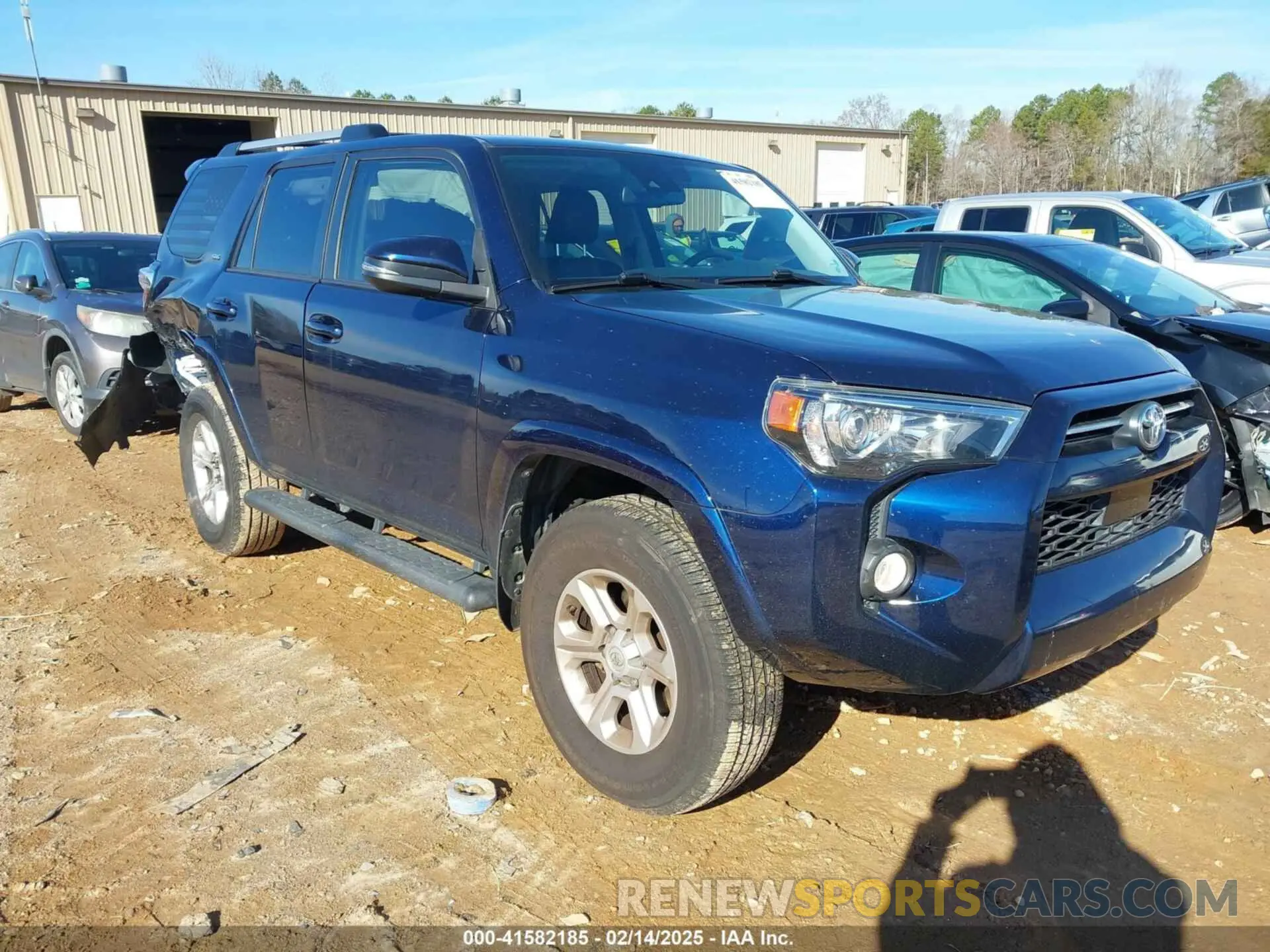 1 Photograph of a damaged car JTEBU5JR8L5777990 TOYOTA 4RUNNER 2020