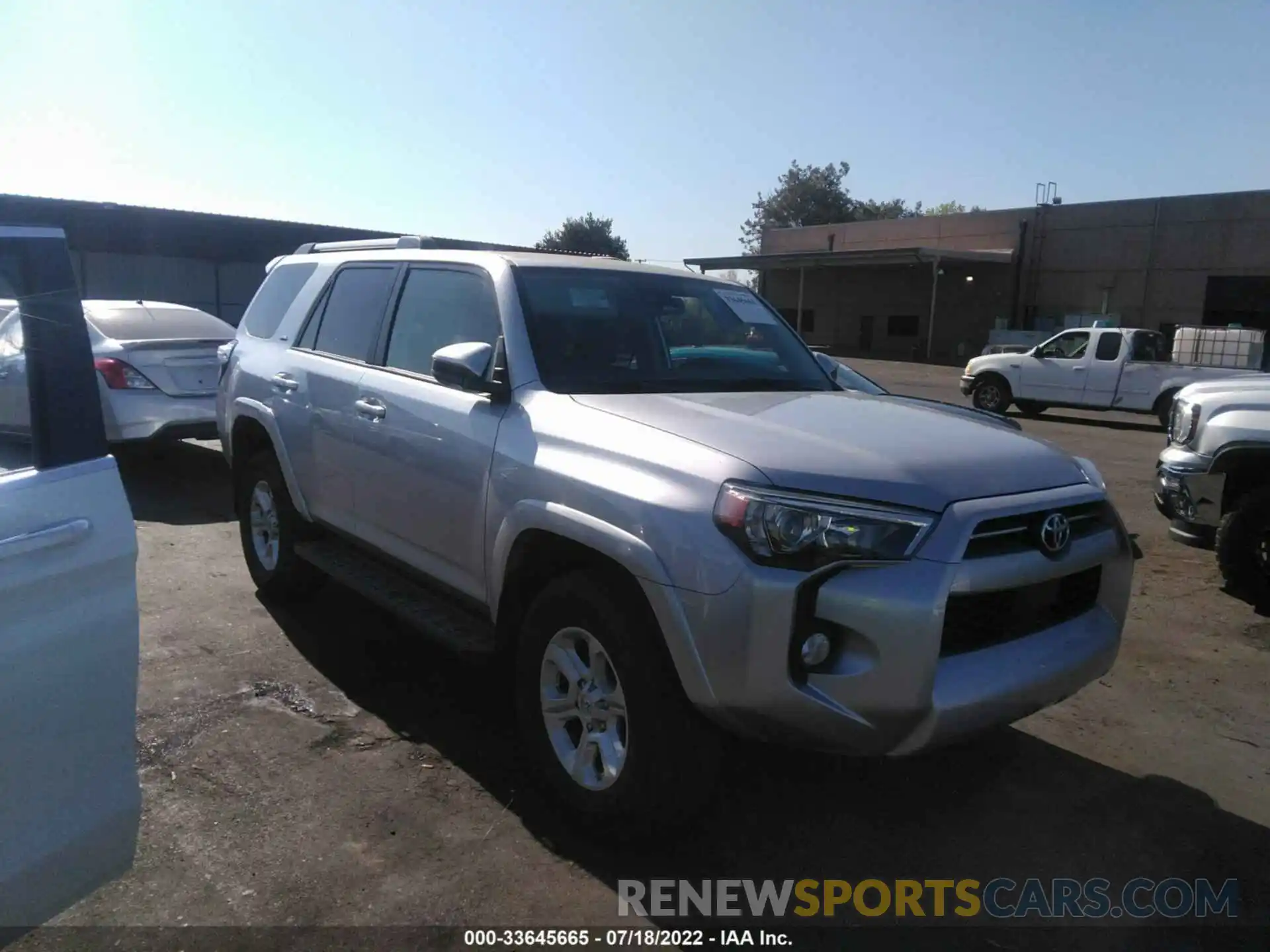 1 Photograph of a damaged car JTEBU5JR8L5779481 TOYOTA 4RUNNER 2020