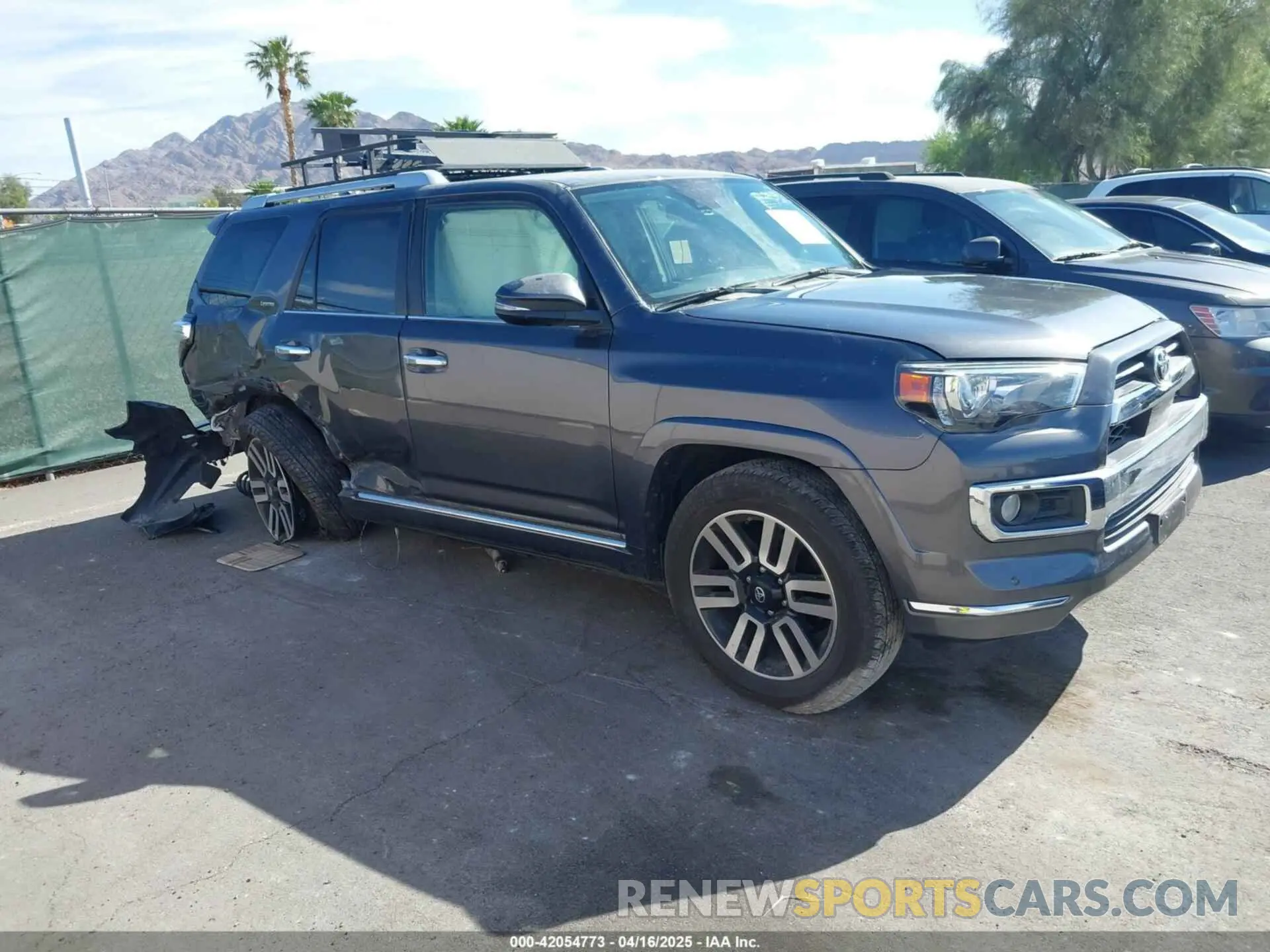 1 Photograph of a damaged car JTEBU5JR8L5837301 TOYOTA 4RUNNER 2020