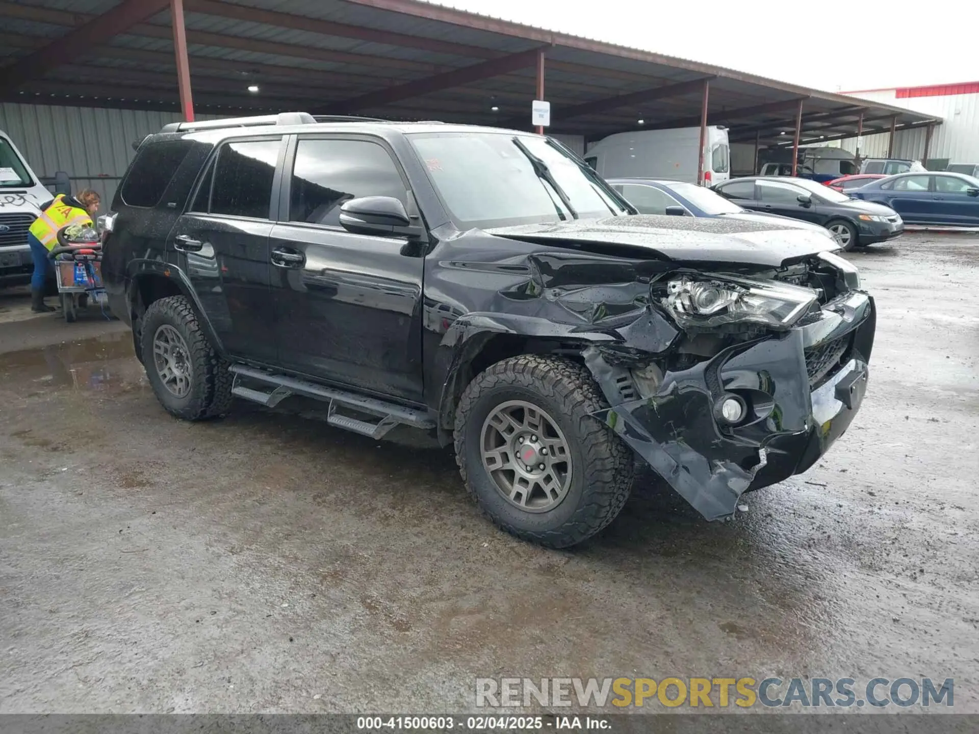 1 Photograph of a damaged car JTEBU5JR9L5745422 TOYOTA 4RUNNER 2020