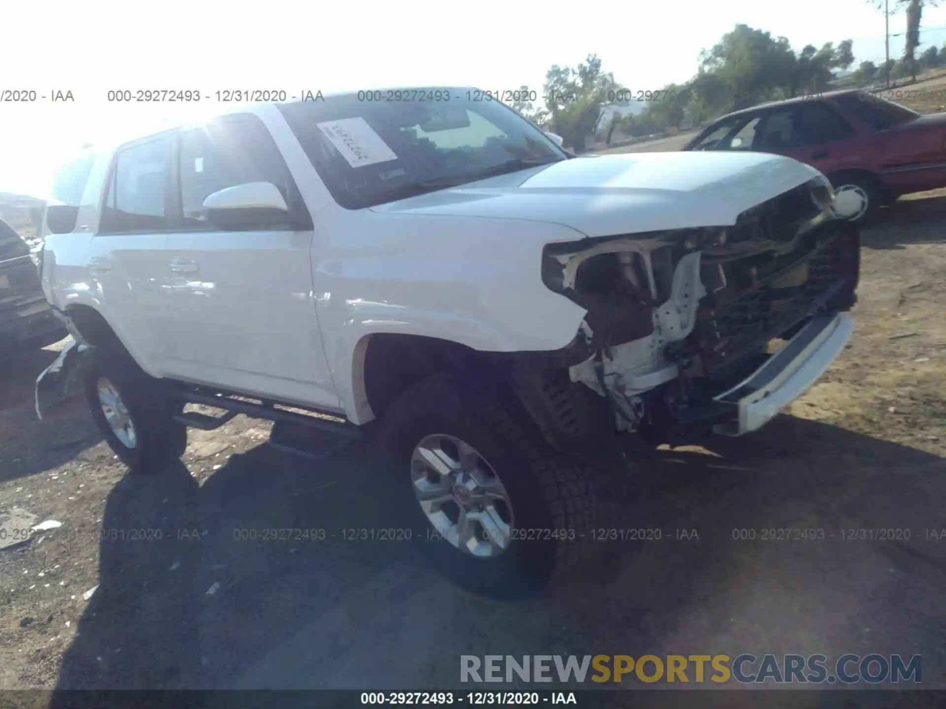 1 Photograph of a damaged car JTEBU5JR9L5775844 TOYOTA 4RUNNER 2020