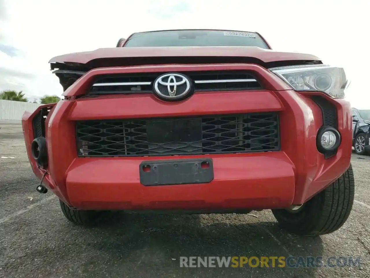 5 Photograph of a damaged car JTEBU5JR9L5794040 TOYOTA 4RUNNER 2020