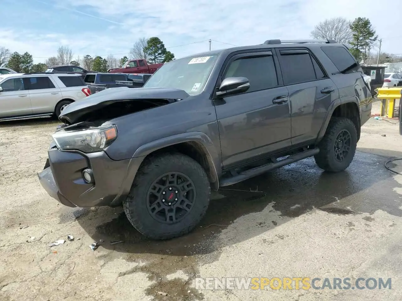 1 Photograph of a damaged car JTEBU5JR9L5805876 TOYOTA 4RUNNER 2020