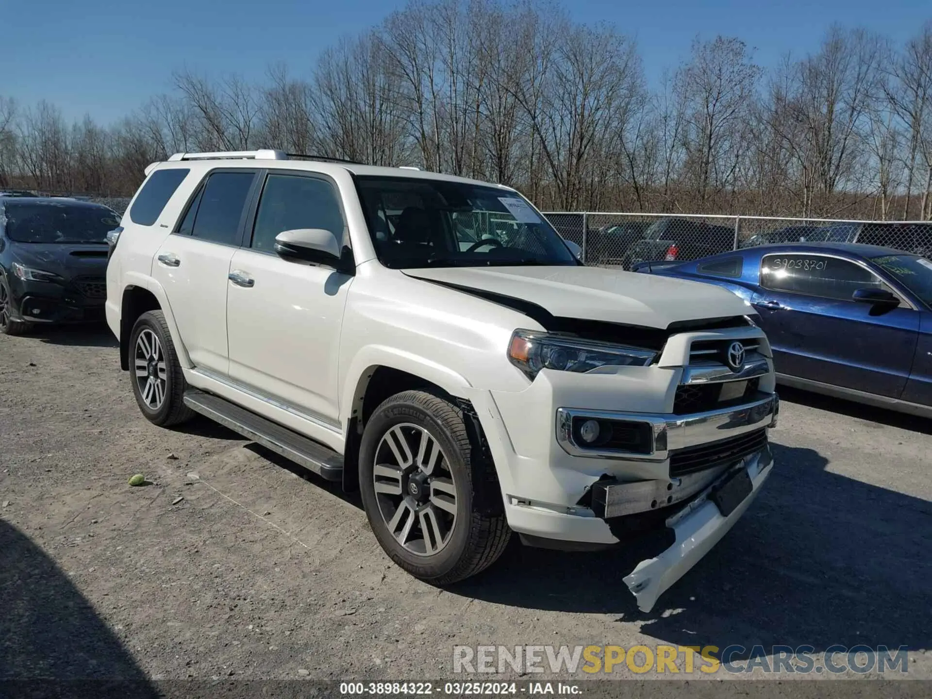 1 Photograph of a damaged car JTEBU5JR9L5806686 TOYOTA 4RUNNER 2020