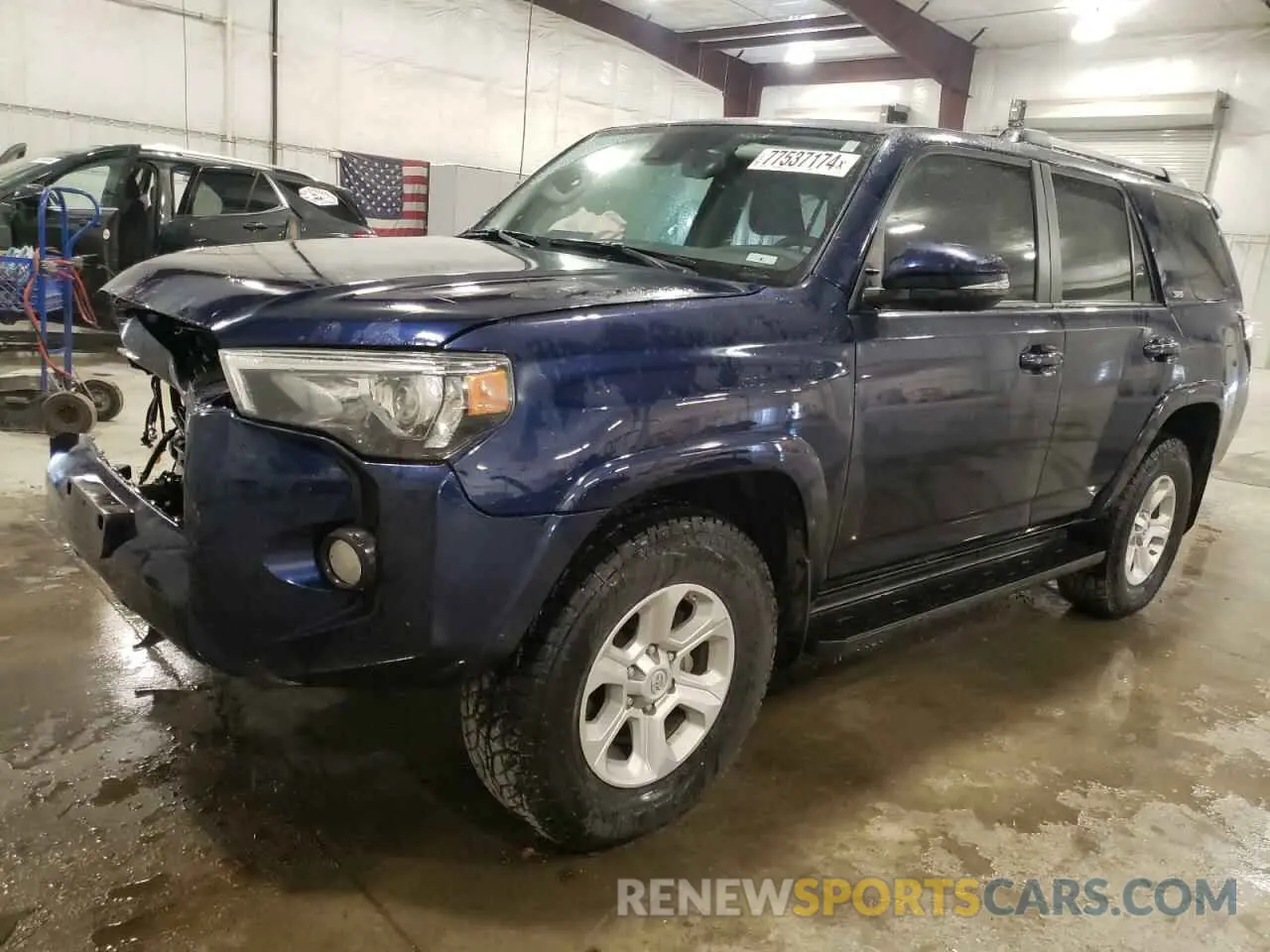 1 Photograph of a damaged car JTEBU5JR9L5812827 TOYOTA 4RUNNER 2020