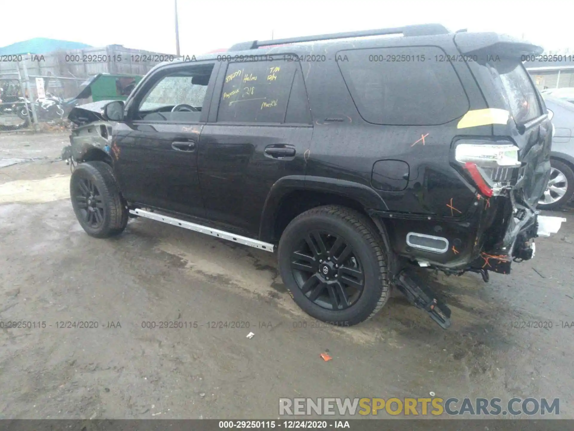 3 Photograph of a damaged car JTEBU5JR9L5815548 TOYOTA 4RUNNER 2020