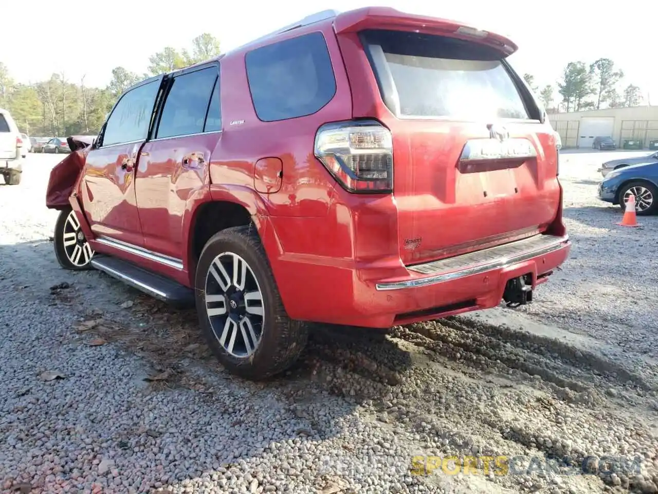 3 Photograph of a damaged car JTEBU5JR9L5818823 TOYOTA 4RUNNER 2020