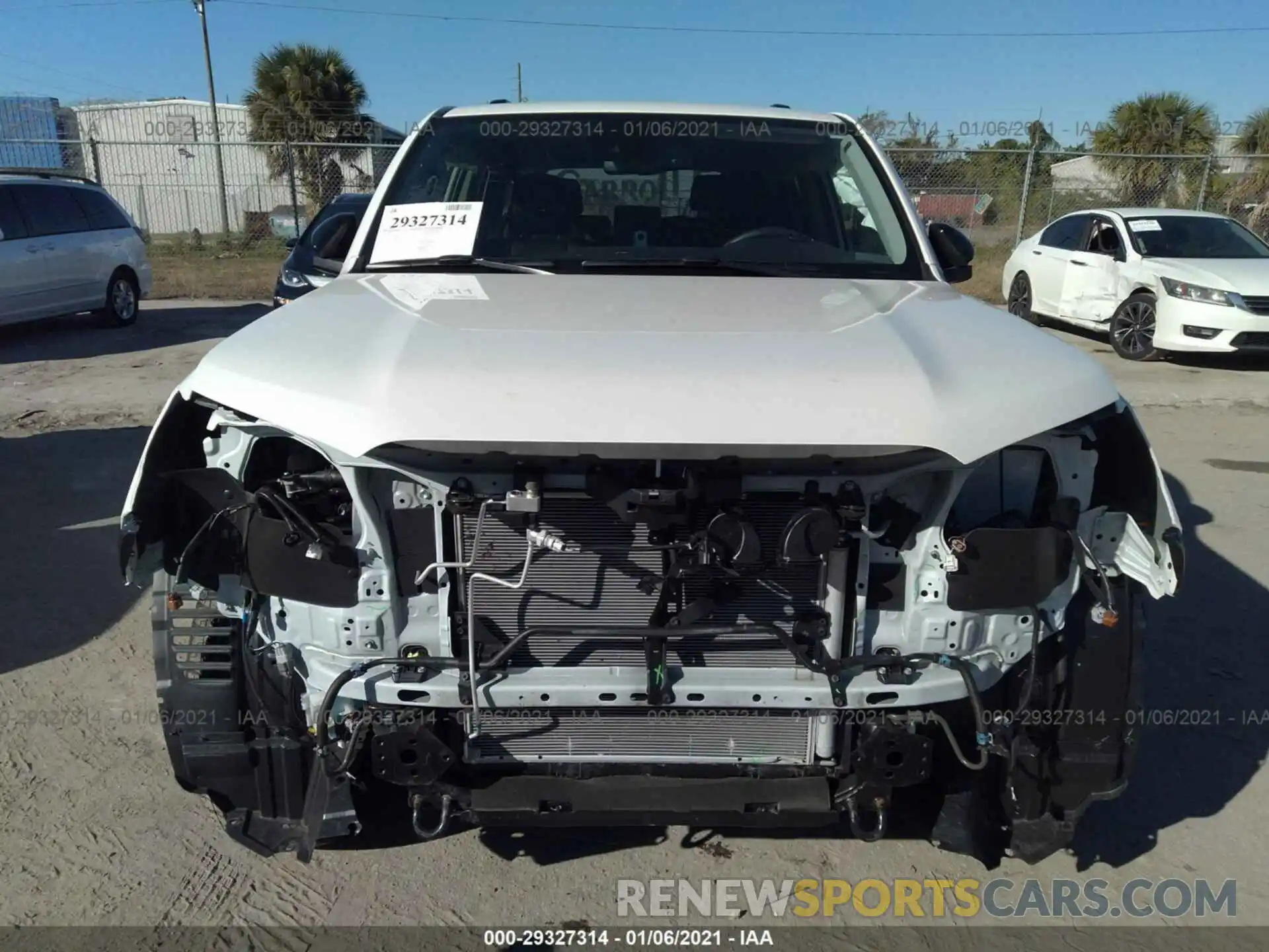 6 Photograph of a damaged car JTEBU5JR9L5819518 TOYOTA 4RUNNER 2020