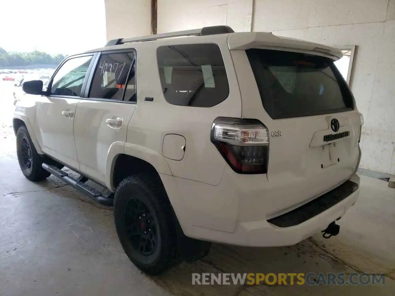 3 Photograph of a damaged car JTEBU5JR9L5821866 TOYOTA 4RUNNER 2020