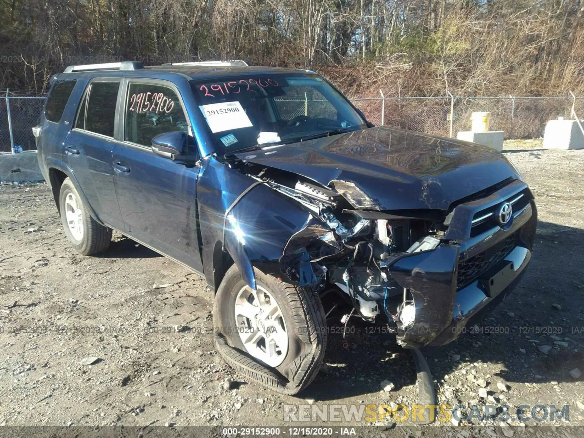 6 Photograph of a damaged car JTEBU5JR9L5834150 TOYOTA 4RUNNER 2020