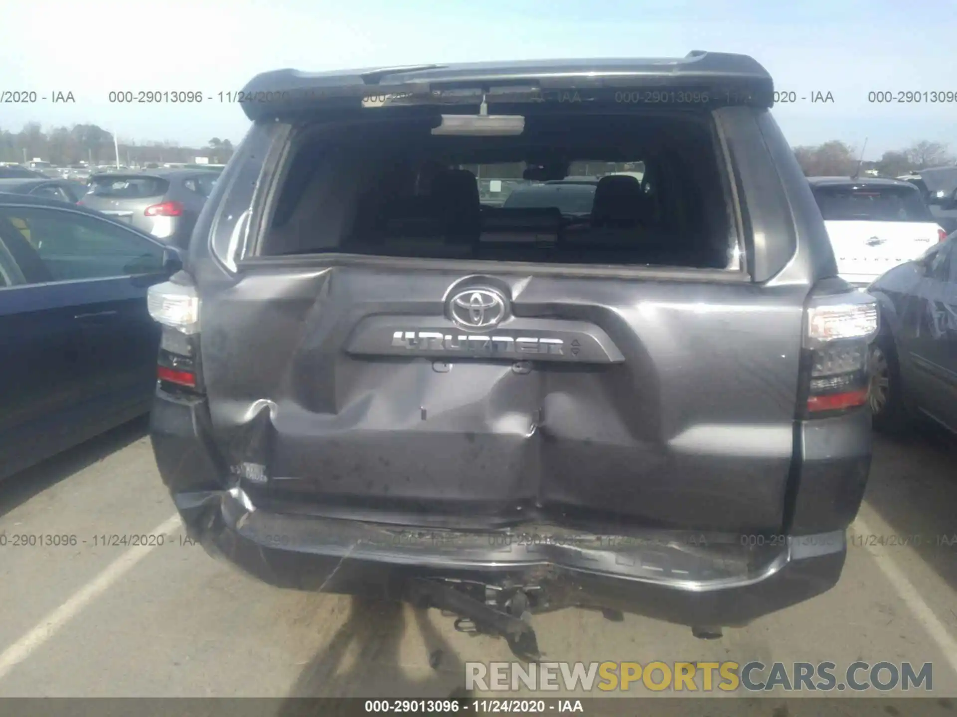 6 Photograph of a damaged car JTEBU5JR9L5834245 TOYOTA 4RUNNER 2020