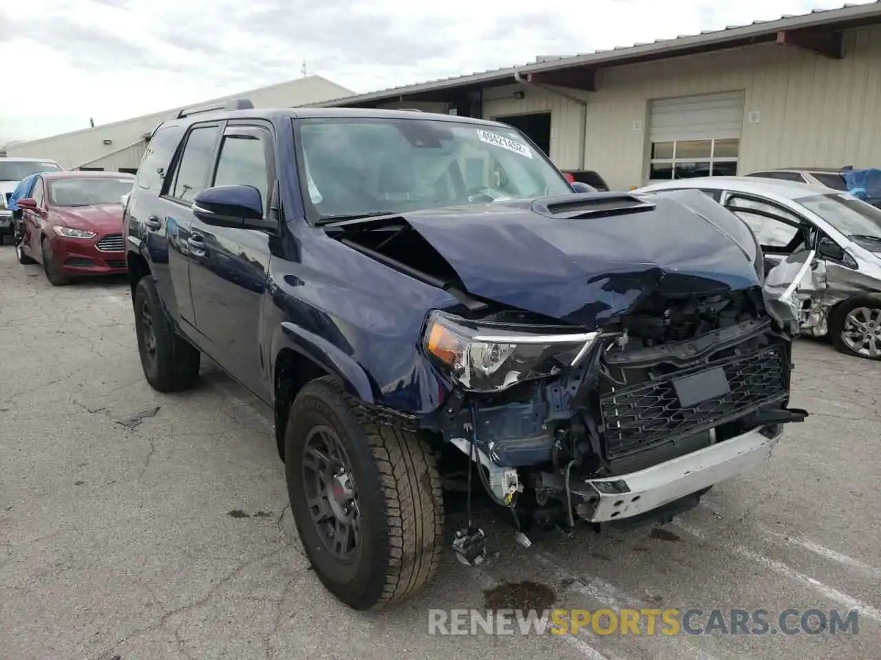 1 Photograph of a damaged car JTEBU5JR9L5834519 TOYOTA 4RUNNER 2020