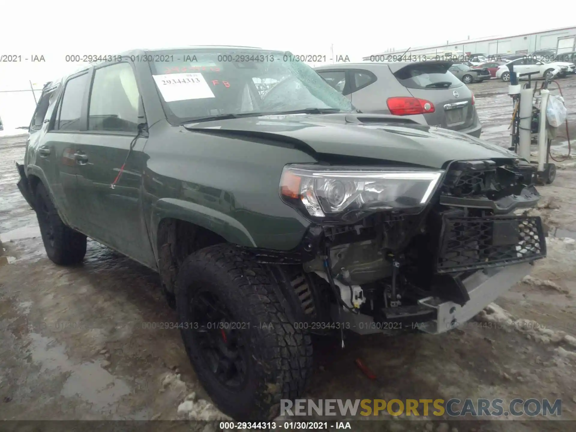 1 Photograph of a damaged car JTEBU5JR9L5835671 TOYOTA 4RUNNER 2020