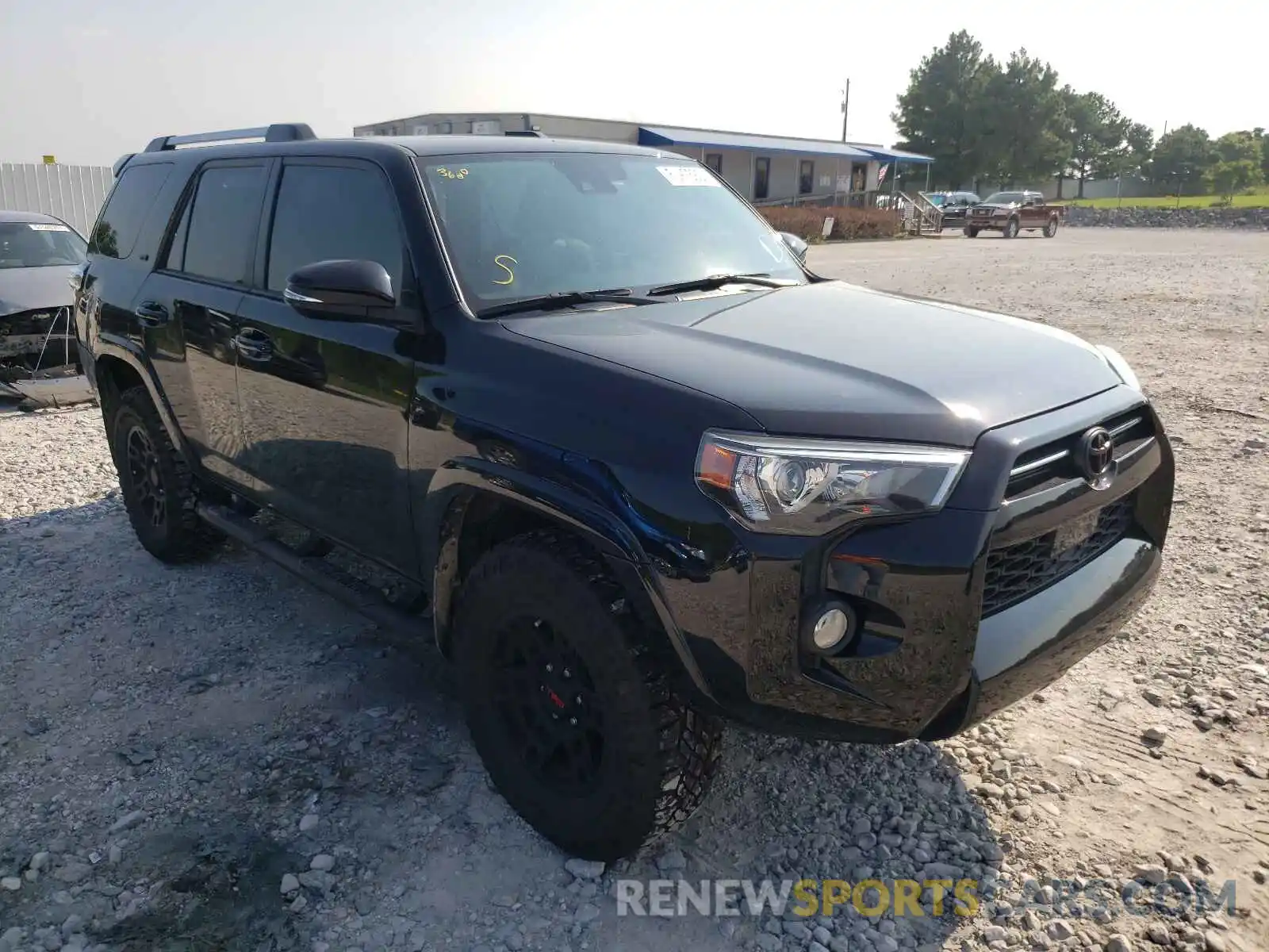 1 Photograph of a damaged car JTEBU5JRXL5741542 TOYOTA 4RUNNER 2020