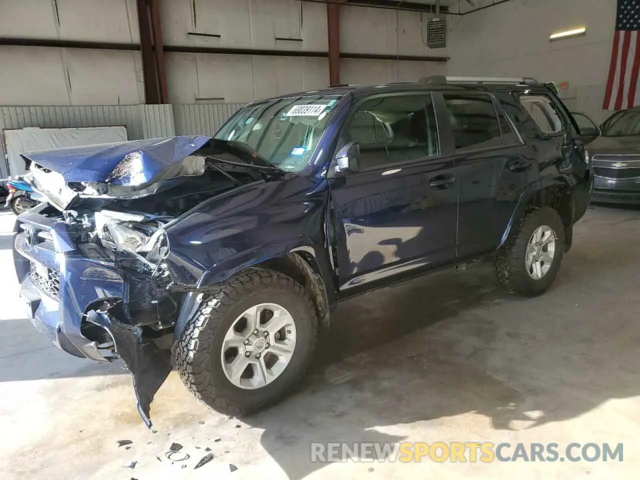 1 Photograph of a damaged car JTEBU5JRXL5812044 TOYOTA 4RUNNER 2020